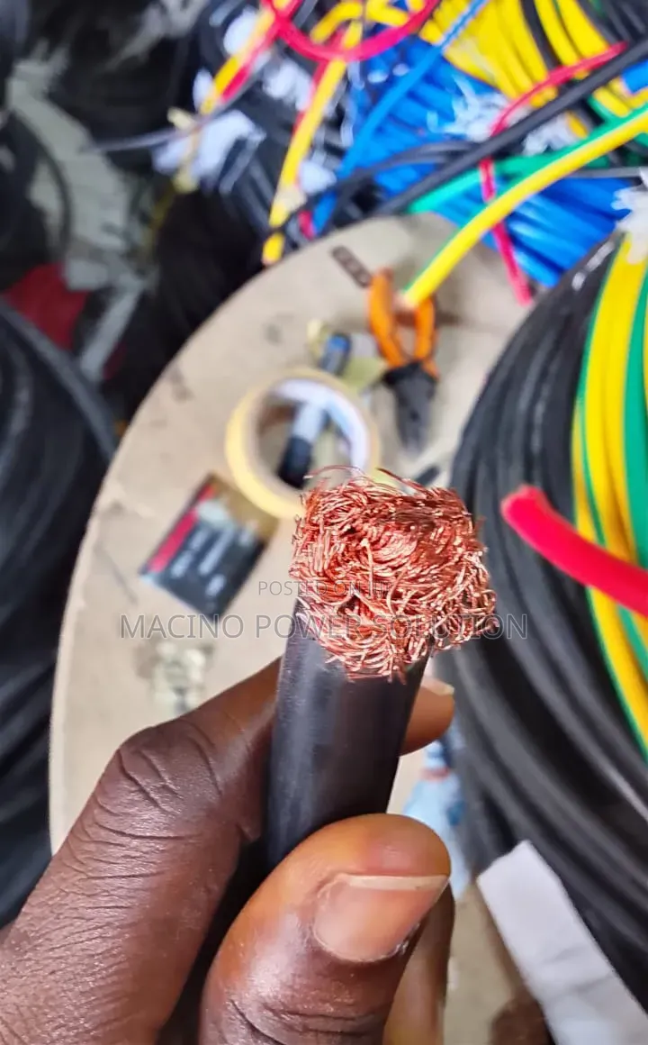 70mm Single Core Flexible Cable 100% Pure Copper - Per Meter