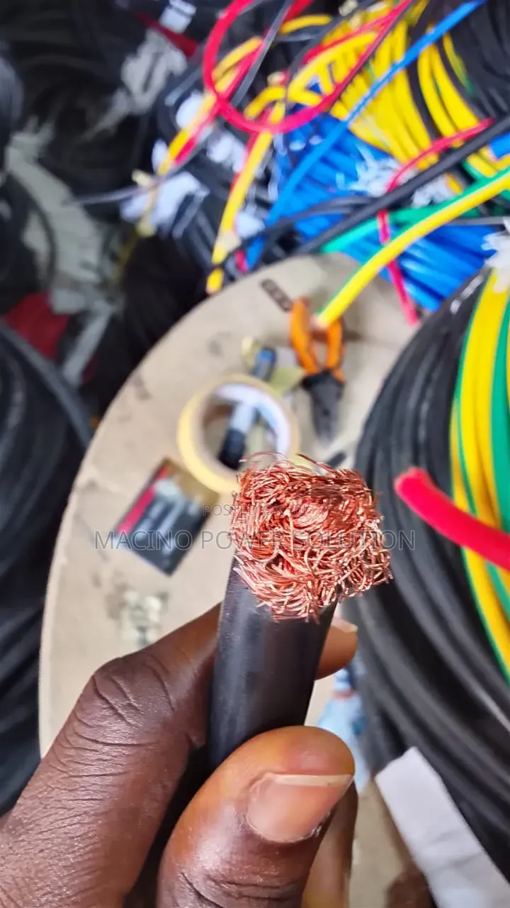 70mm Single Core Flexible Cable 100% Pure Copper - Per Meter