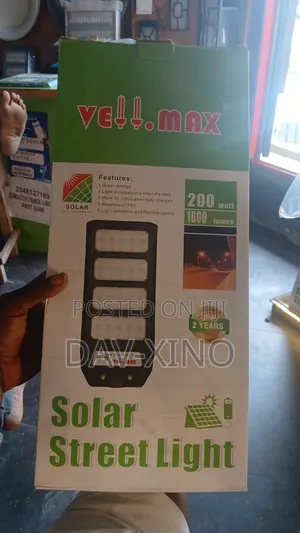 200watt Solar Street Light Vellmax