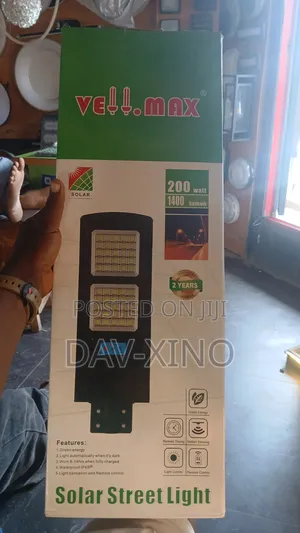200watt Solar Street Light Vellmax