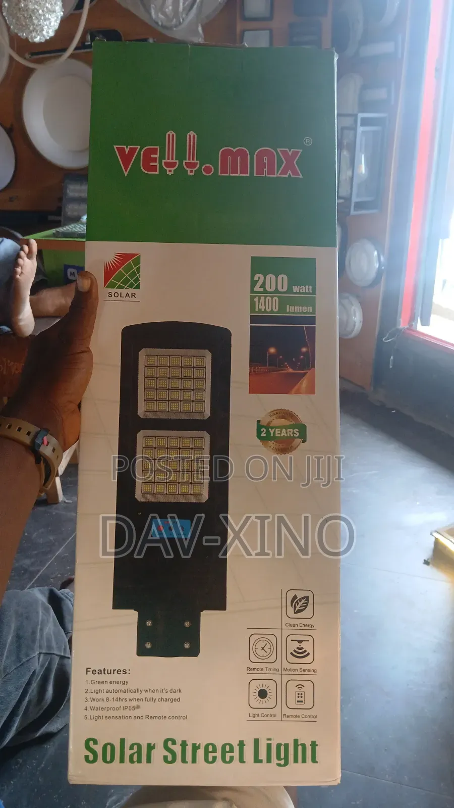 200watt Solar Street Light Vellmax
