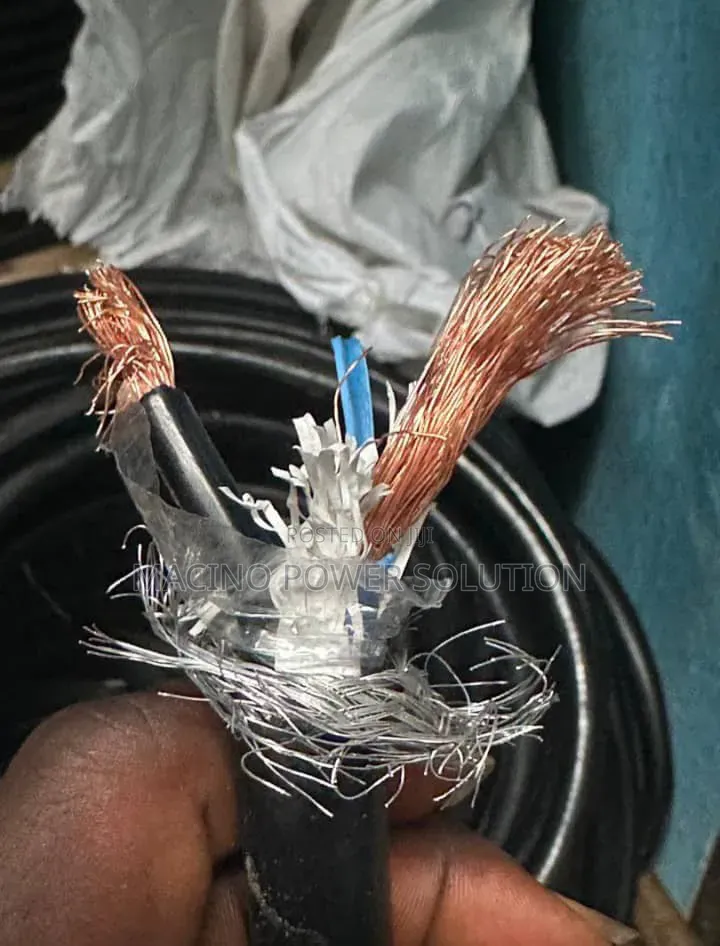 6mm X 2 Core Solar Cable 100% Pure Copper Dc Solar Wire - Per Meter