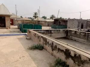 Constructed Fish Pond With Small Office Rooms For Sale At Gwagwalada