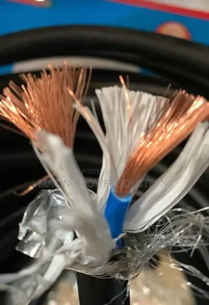 10mm X 2 Core Solar Cable 100% Pure Copper Dc Pv Wire Per Meter