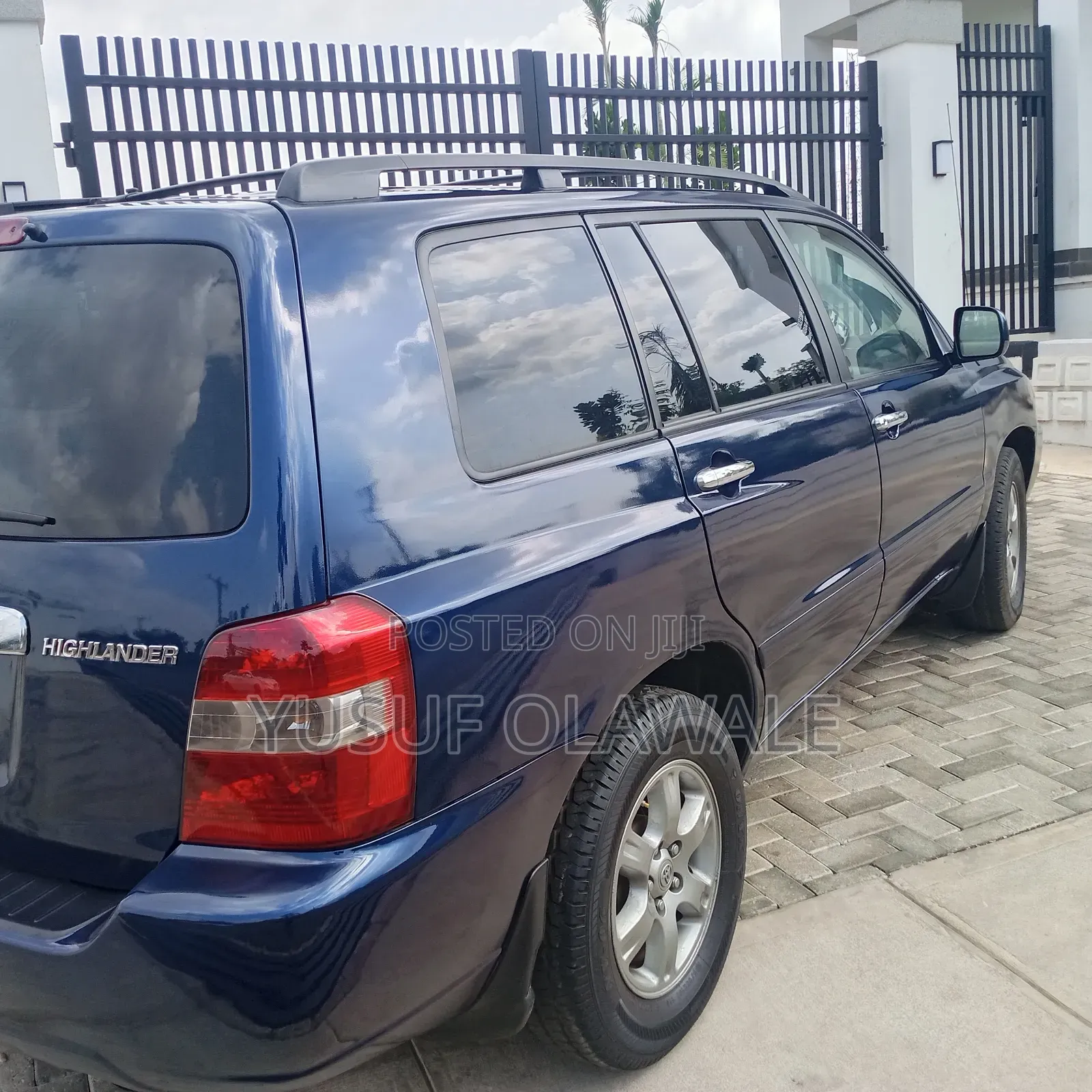 Toyota Highlander 2004 Blue