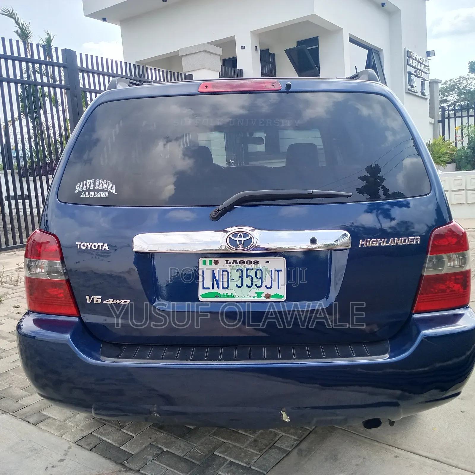 Toyota Highlander 2004 Blue