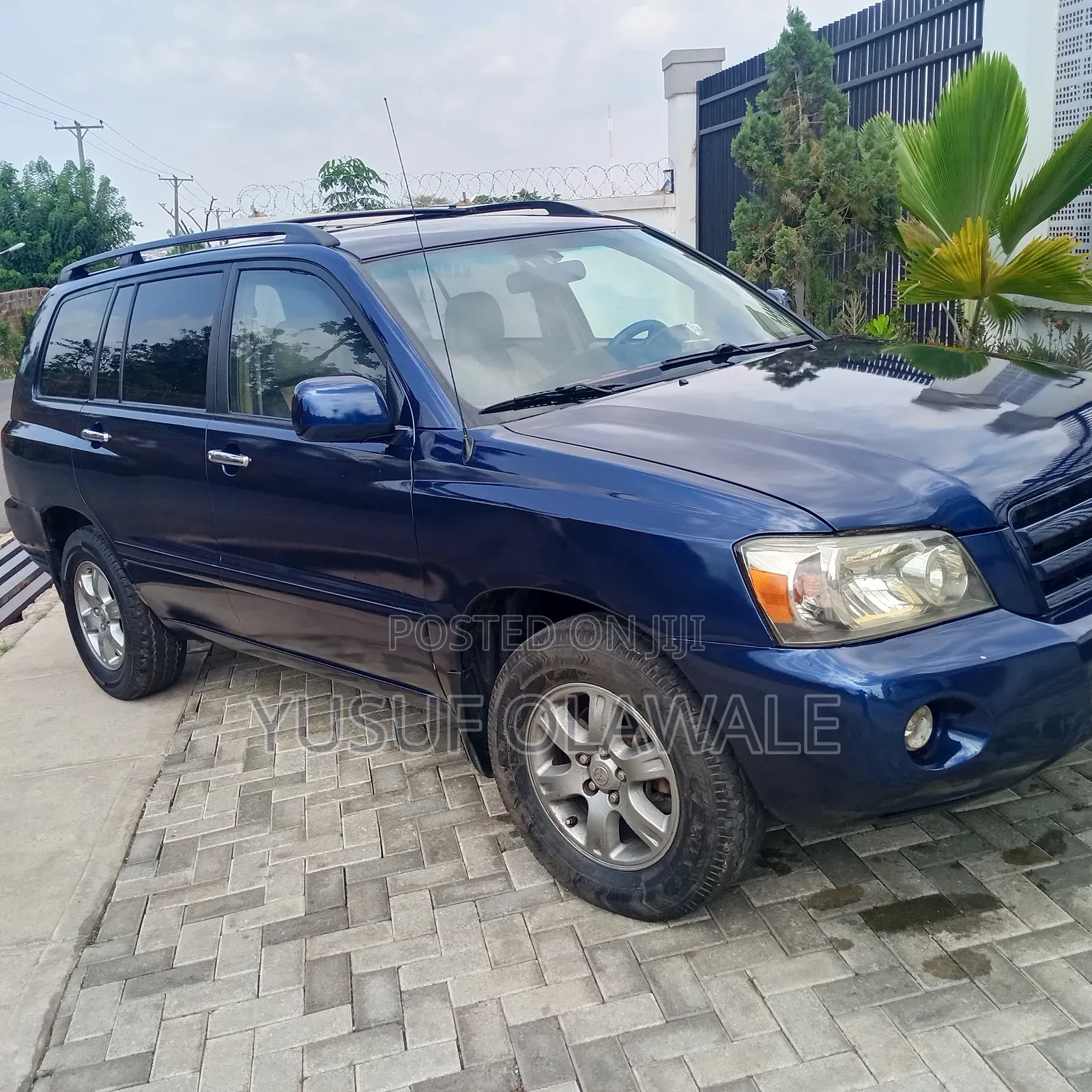 Toyota Highlander 2004 Blue