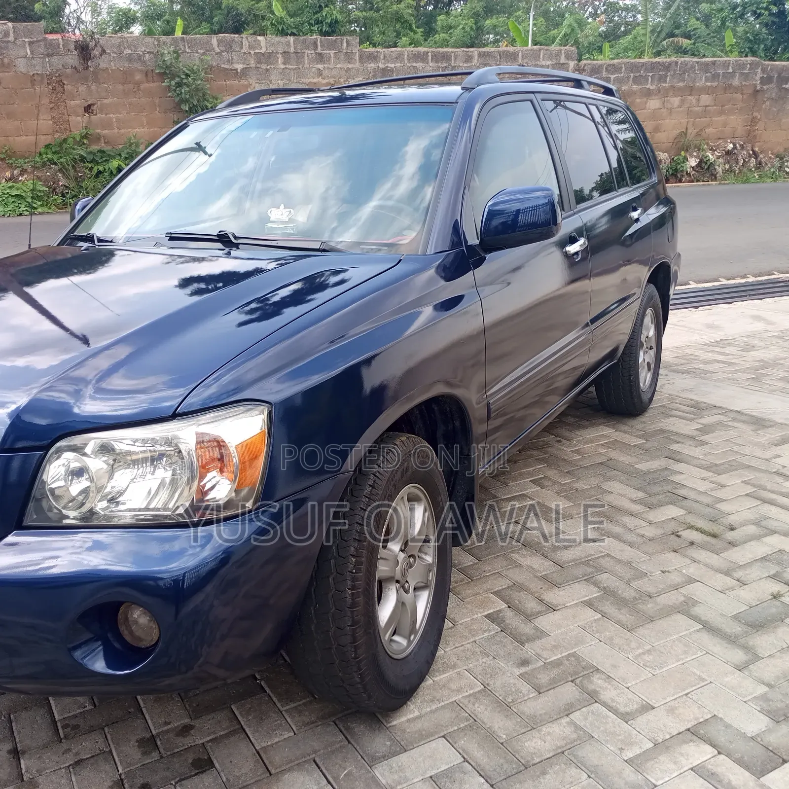 Toyota Highlander 2004 Blue
