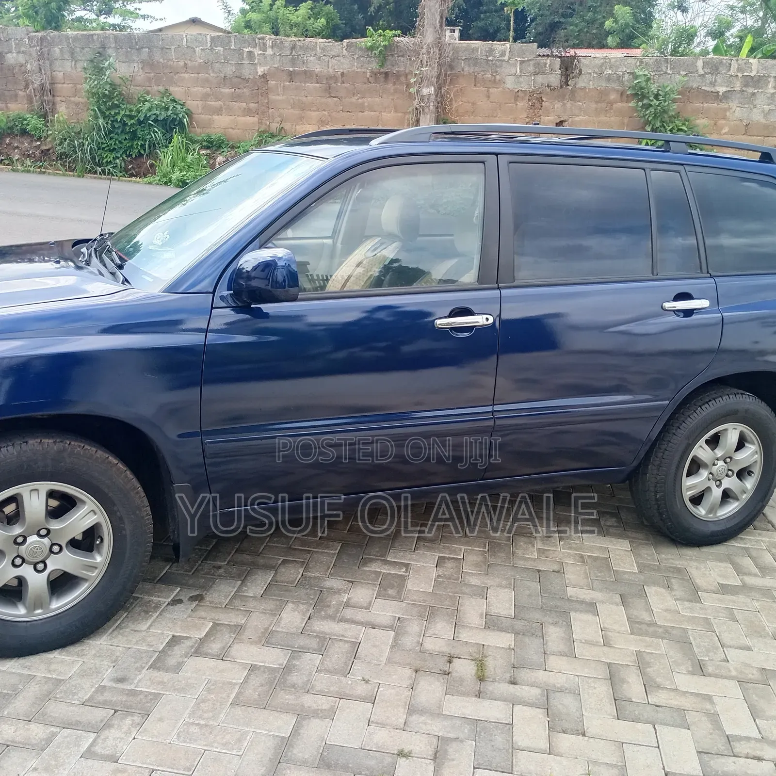 Toyota Highlander 2004 Blue