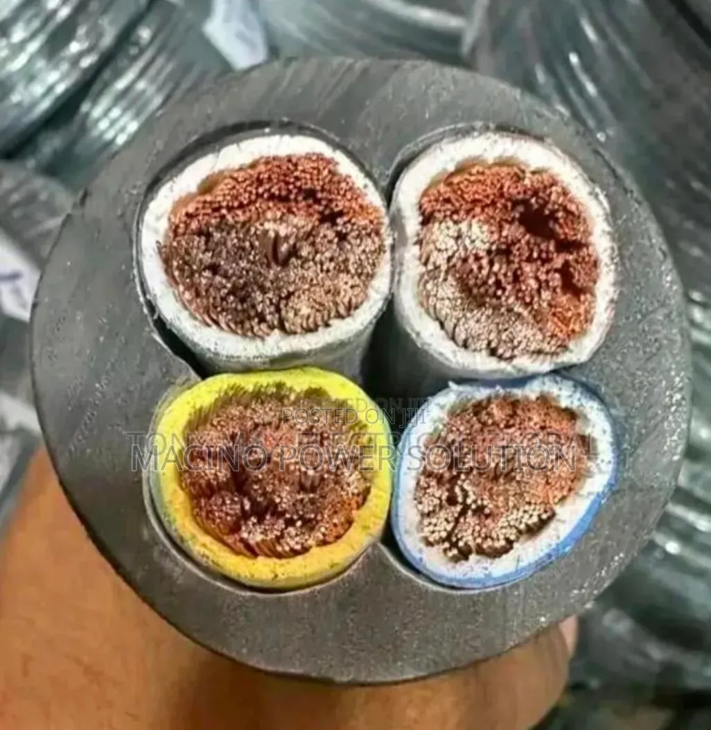 95mm X 4 Core Flexible Cable 100% Pure Copper Per Meter