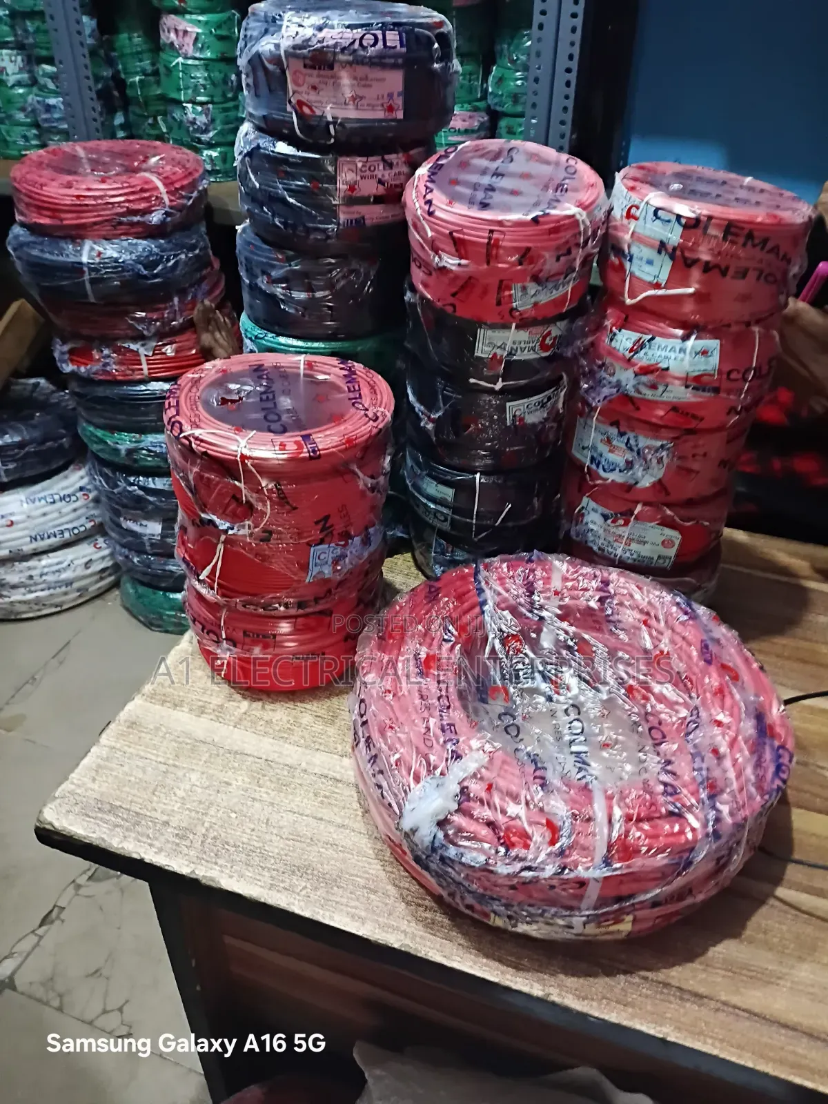 1mm Single Cable Coleman Conduit Wire