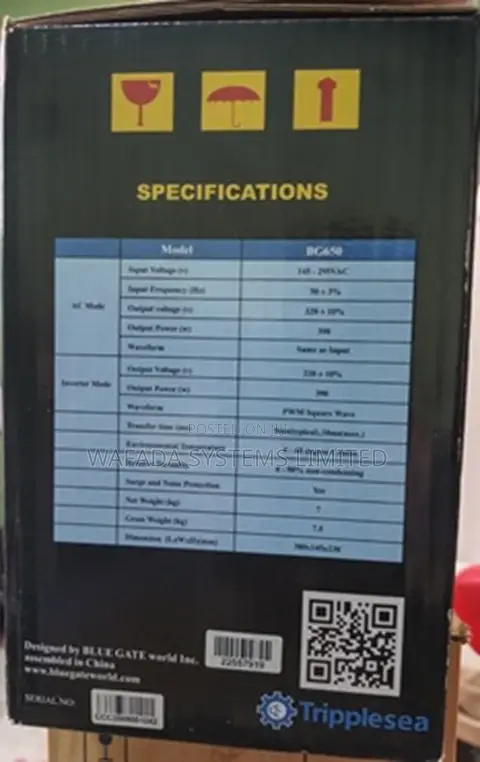 Bluegate 650va Ups (Bg650)
