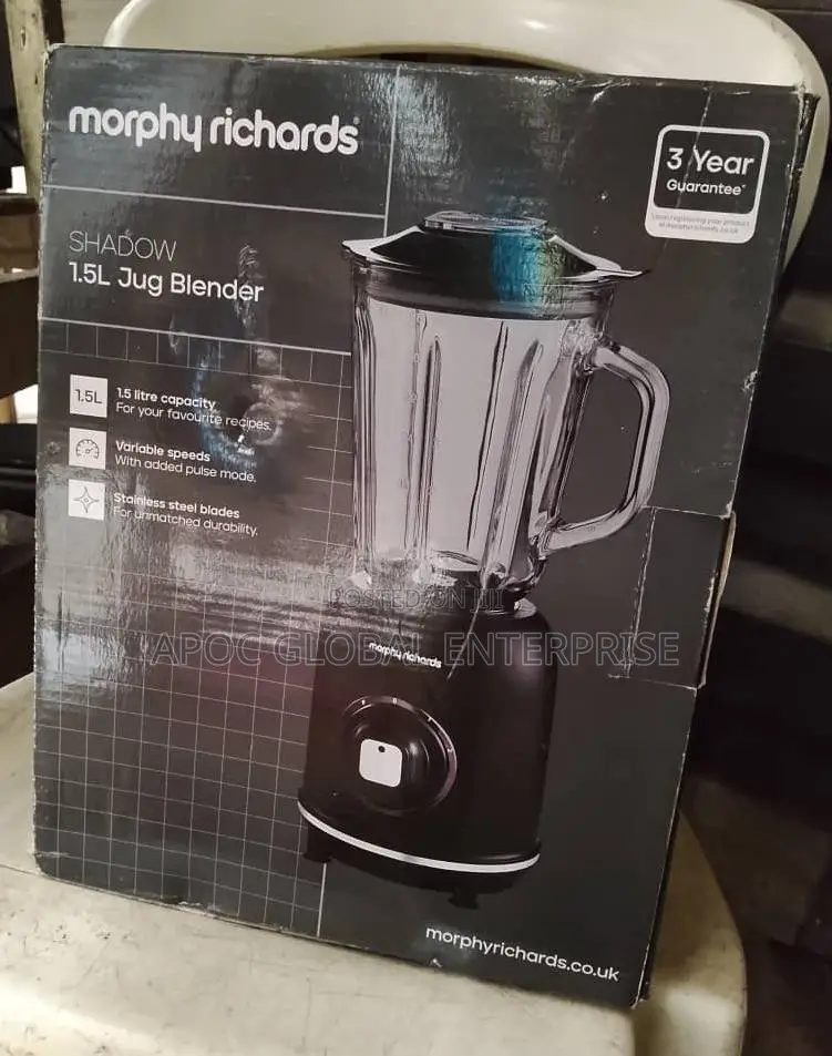 Morphy Richards Shadow 1.5 Jug Blender