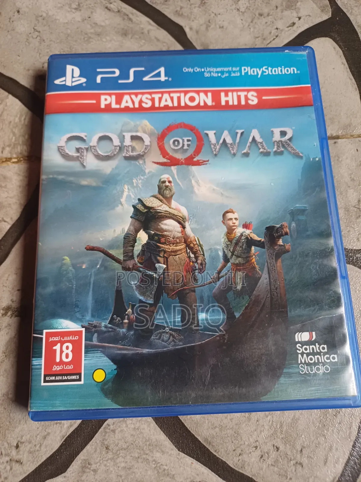 God of War Ps4 Disk