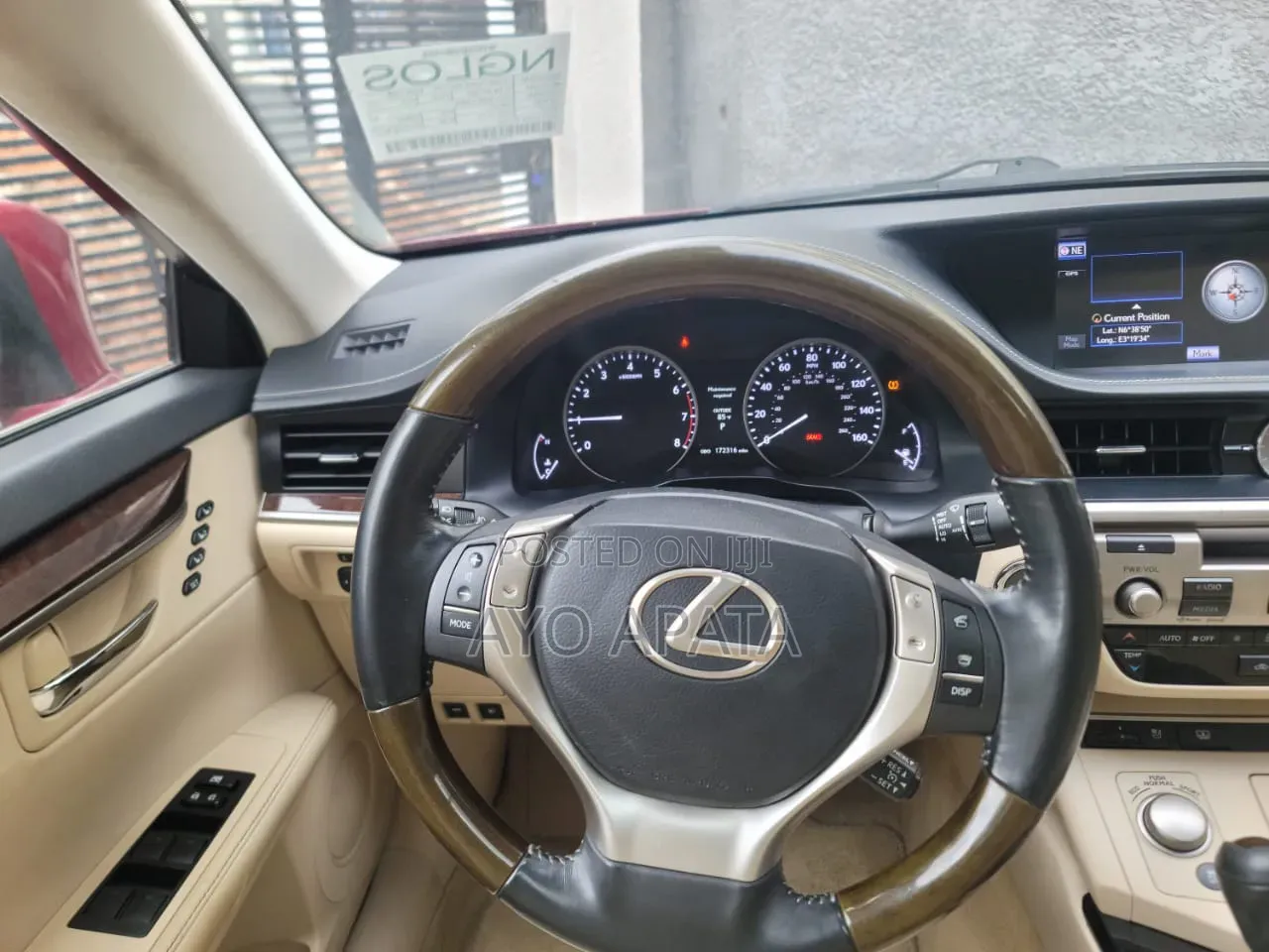 Lexus ES 2014 Red