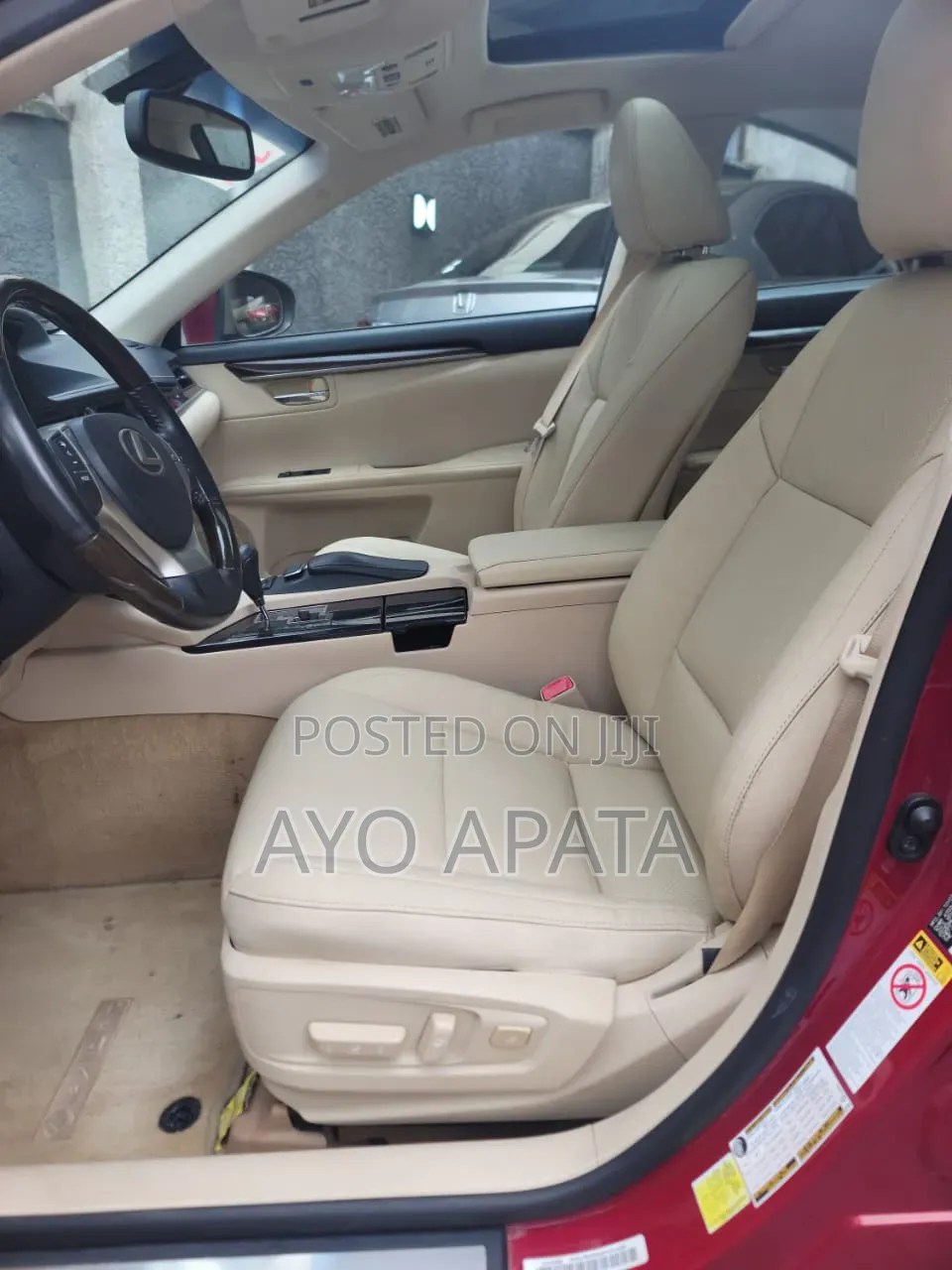 Lexus ES 2014 Red