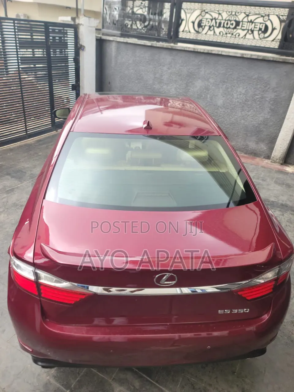 Lexus ES 2014 Red