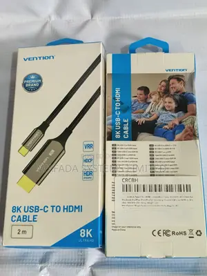 Vention Usb C To Hdmi 2.1 Cable [ At 60hz, At 144hz] 6ft