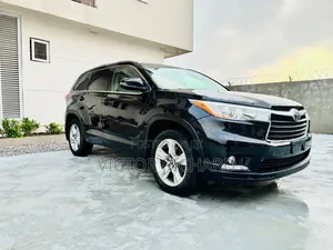 Toyota Highlander Limited V6 4x4 (3.5L 6cyl 6A) 2016 Black