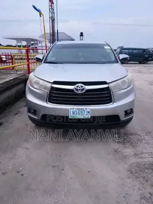 Toyota Highlander 2017 Silver