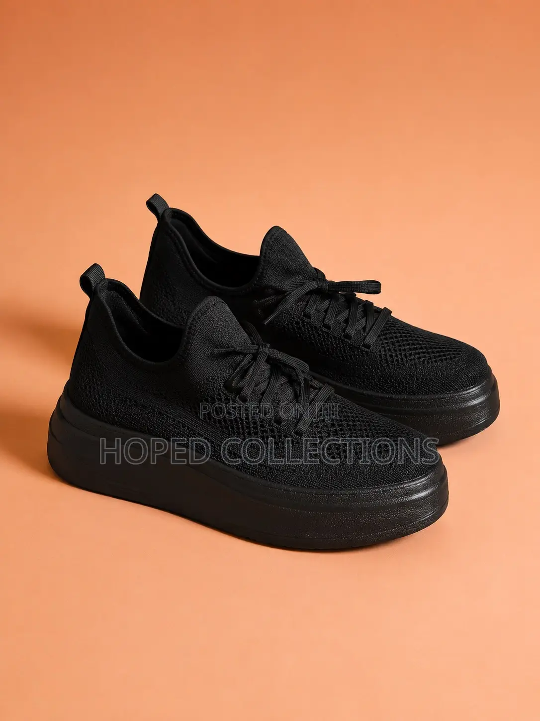 Kids Black Sneakers