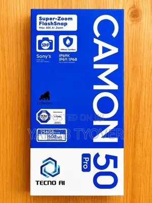 New Tecno Camon 50 Pro 256 GB Green