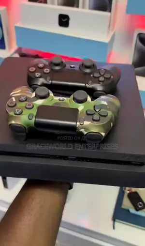Uk Used Ps4 Slim With 2 Pads 12 Games Installed Available! 