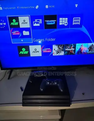 Direct Uk Used Ps4 Pro With 2 Pads 12 Games Installed Available!