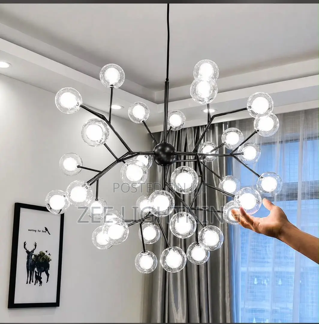 Led Minimalist Branch Chandelier