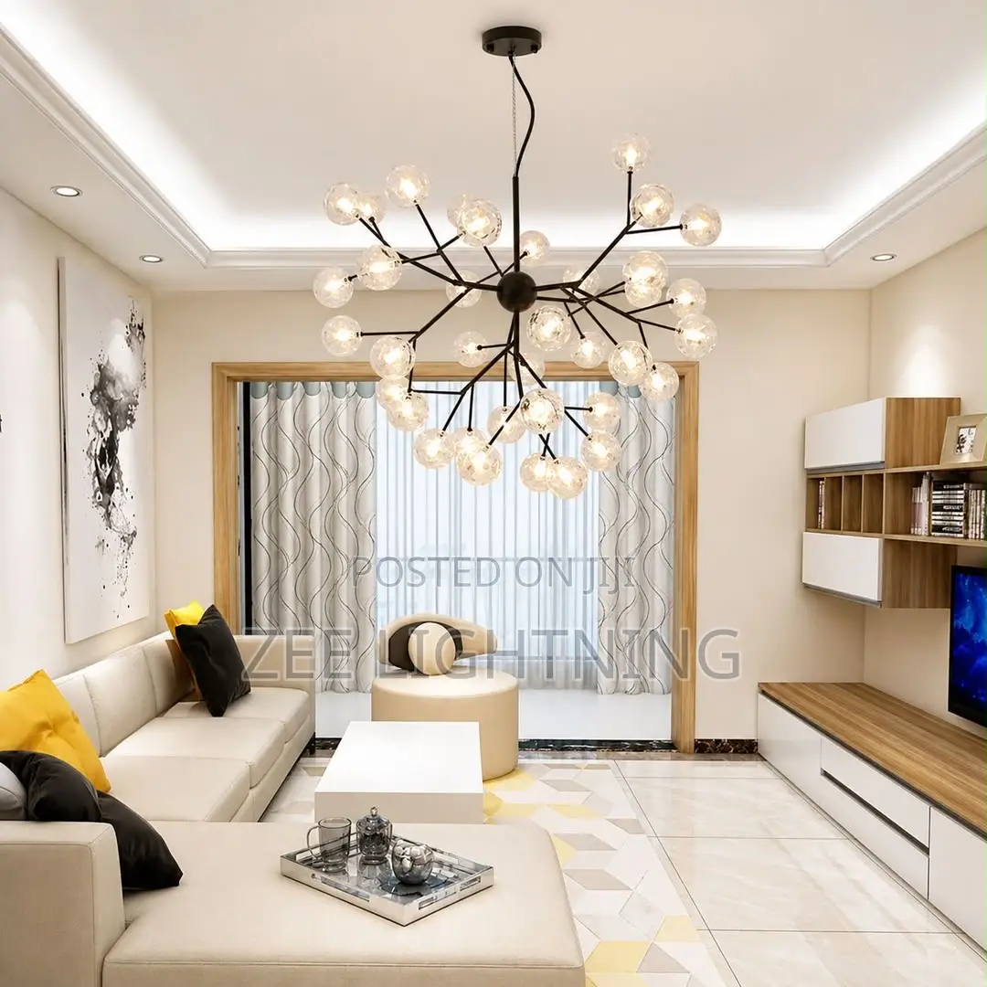 Led Minimalist Branch Chandelier