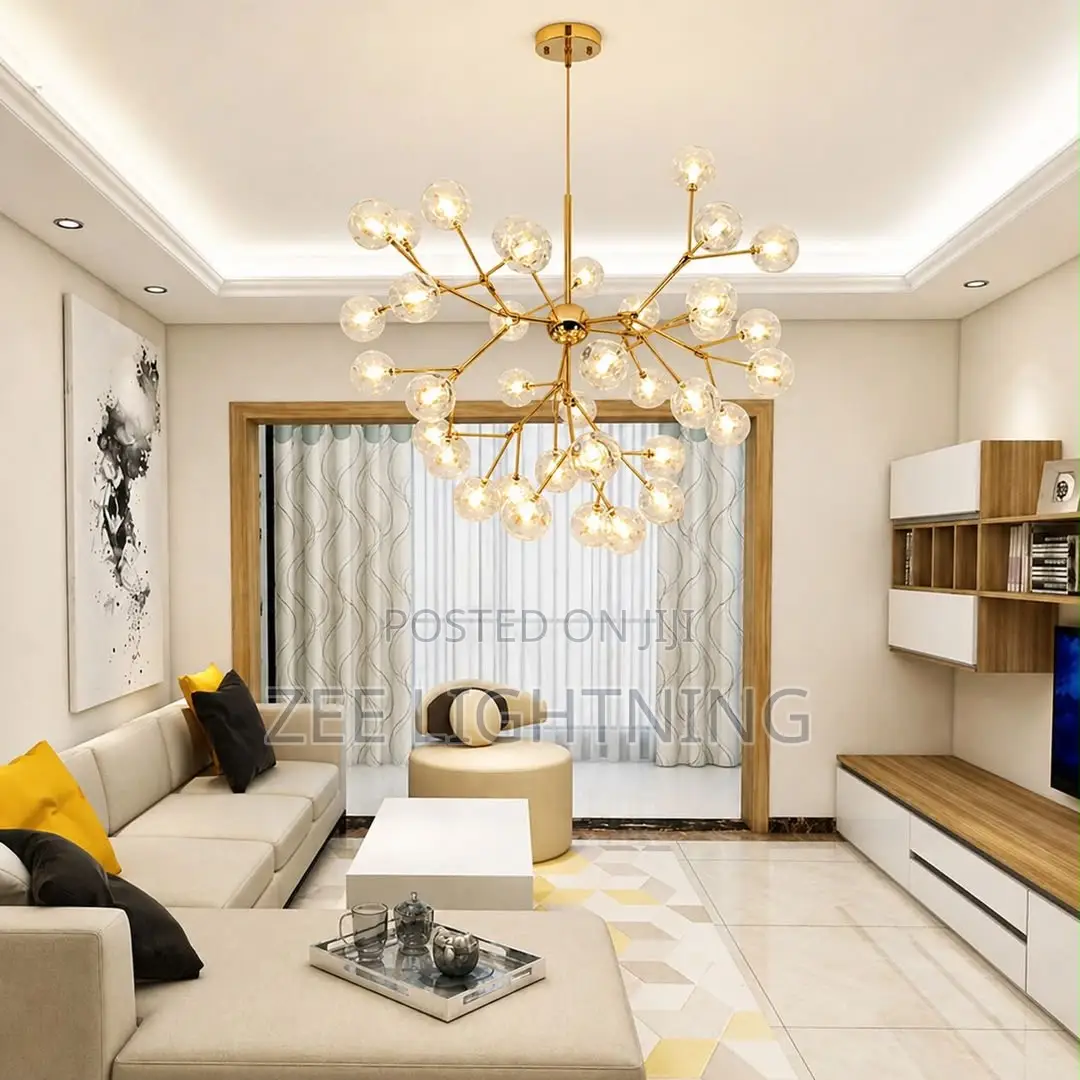 Led Minimalist Branch Chandelier