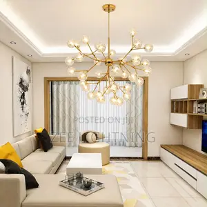 Led Minimalist Branch Chandelier