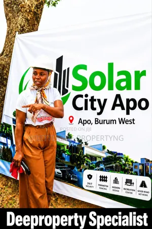Solar City, Apo, Abuja. Fully Solar Powered Electricity