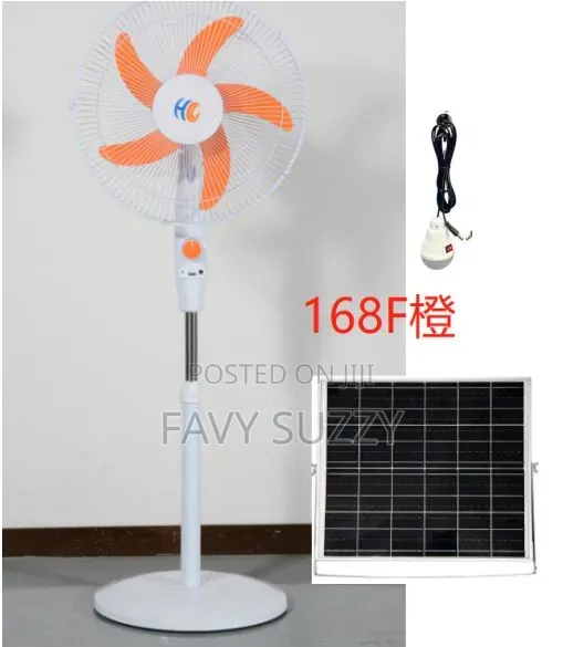 Solar Rechargeable Fan