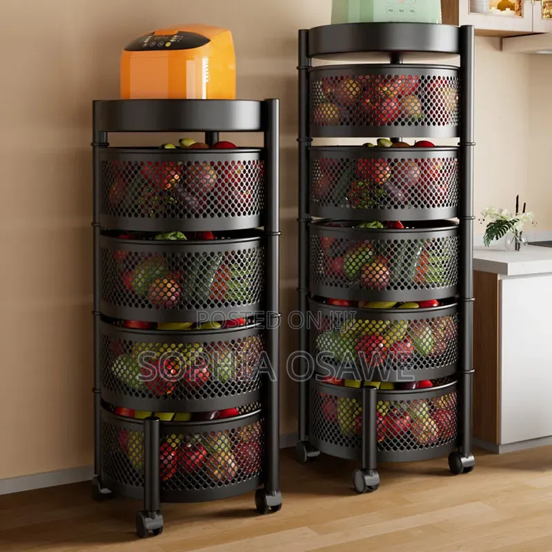 Rotating Storage Rack