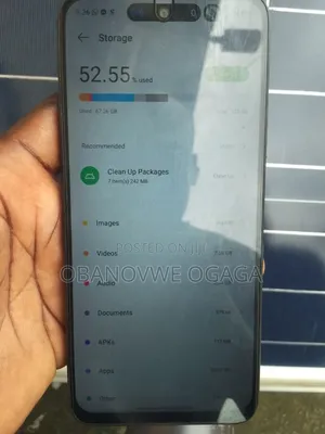 New Infinix Hot 60i 128 GB Blue