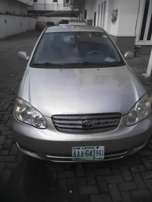 Toyota Corolla 2003 Silver