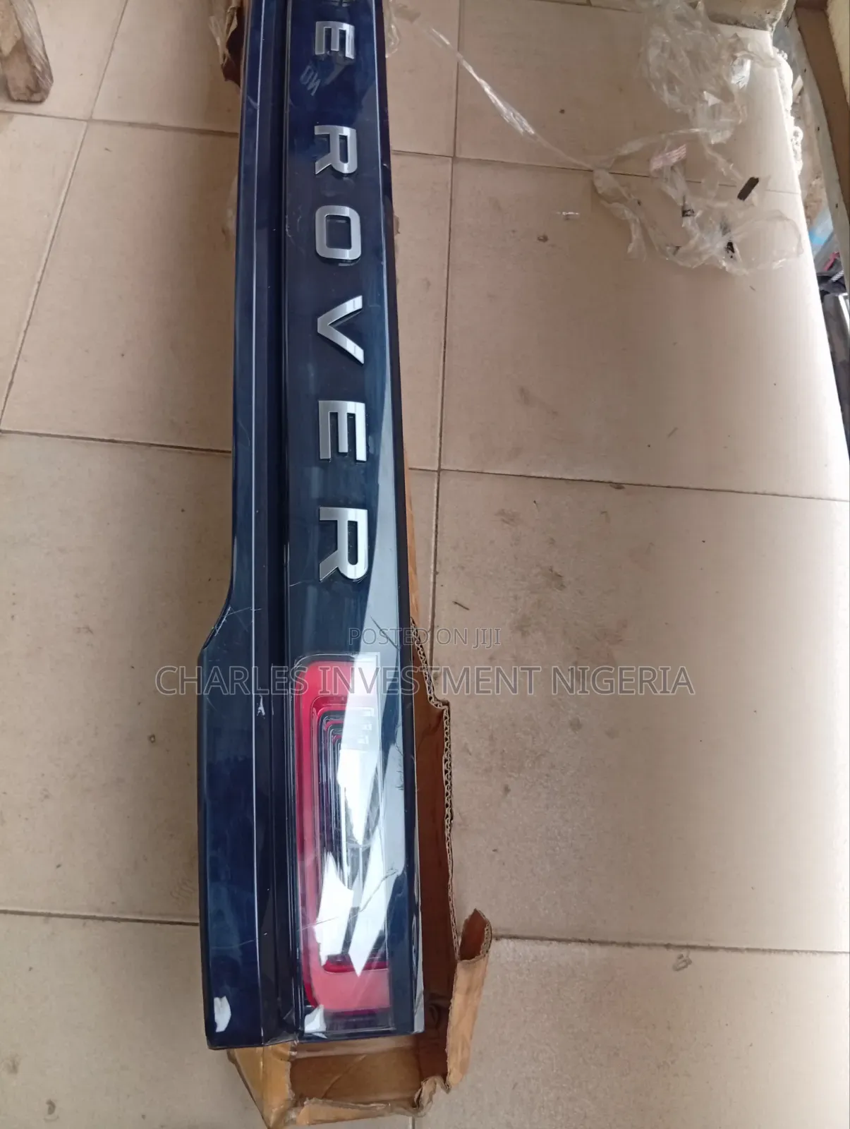 Range Rover Velar Boot Light 2020