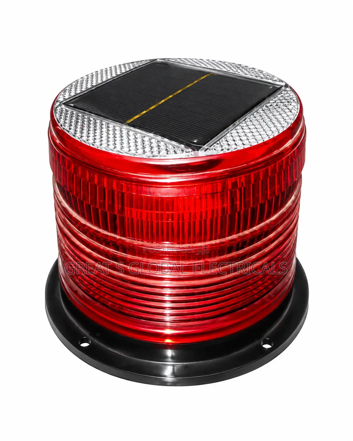 Solar Aviation Warning Light