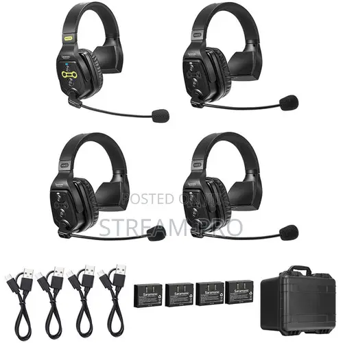 Saramonic Witalk-Wt4s 4-Person Full-Duplex Wireless Intercom System