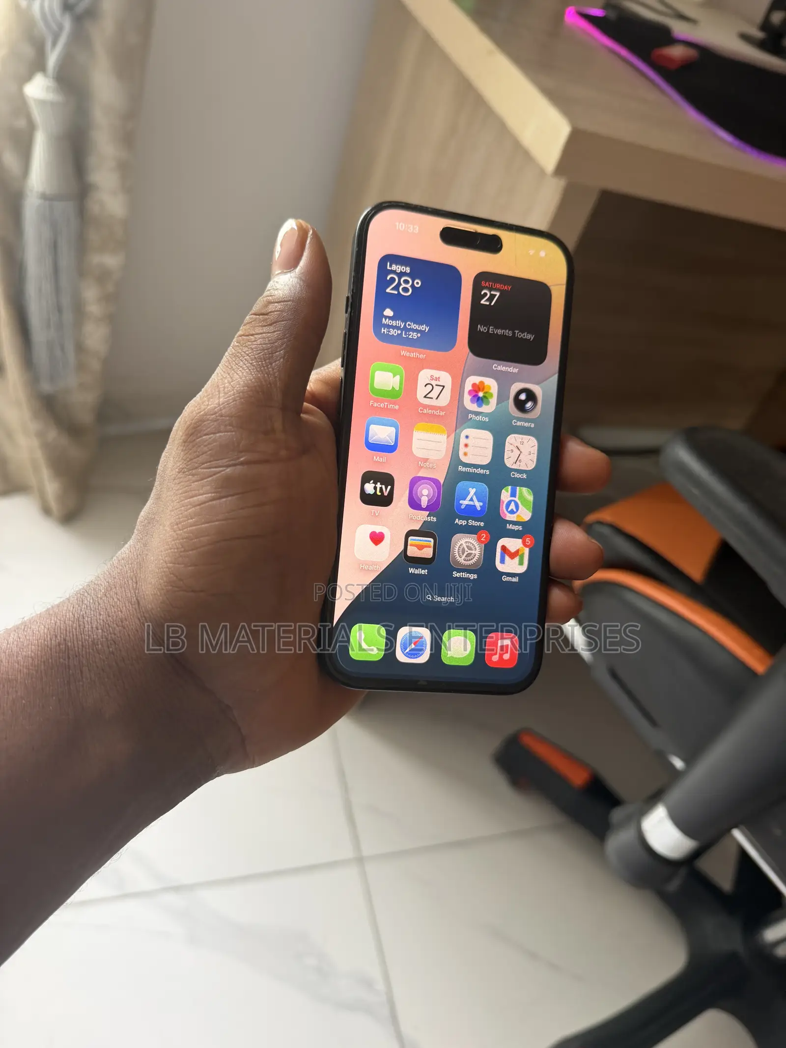 Apple iPhone 15 256 GB Black
