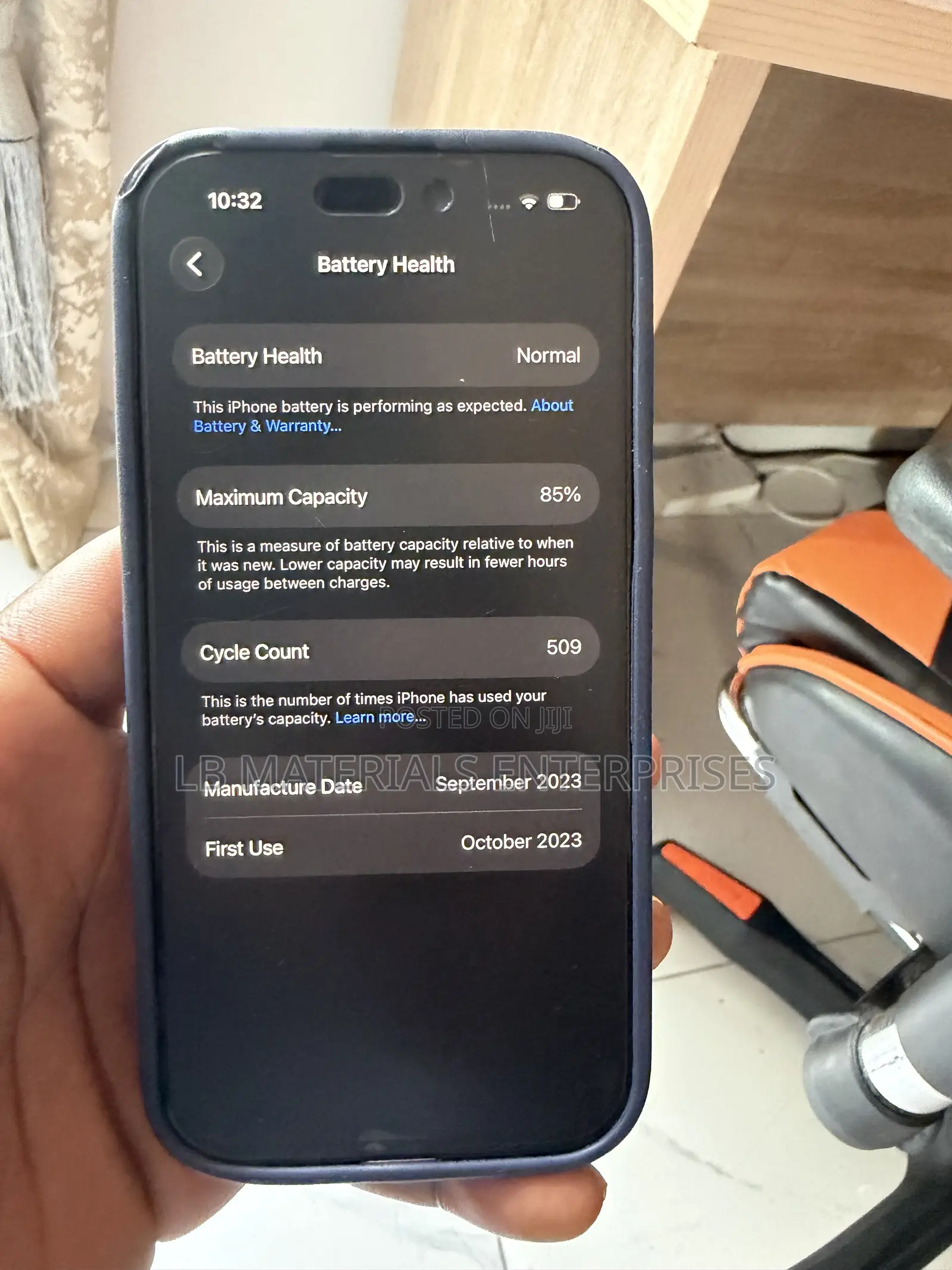 Apple iPhone 15 256 GB Black