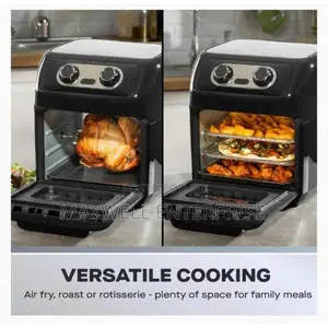 Daewoo 12l Air Fryer Oven With Rotisserie