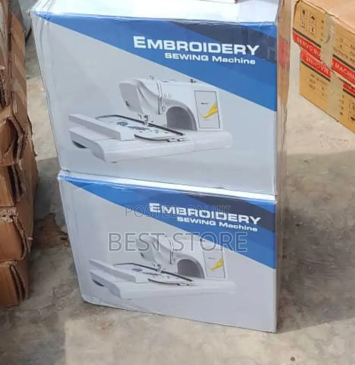 Es5 Embroidery Sewing Machine Anysew as-Es5