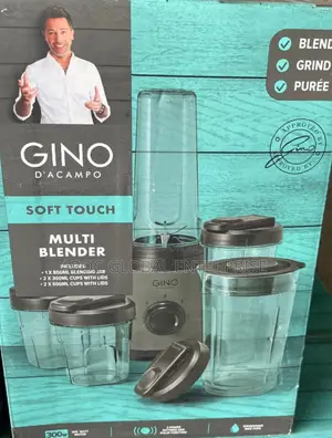 Gino d'Acampo Soft-Touch Multi Blender Set 300w