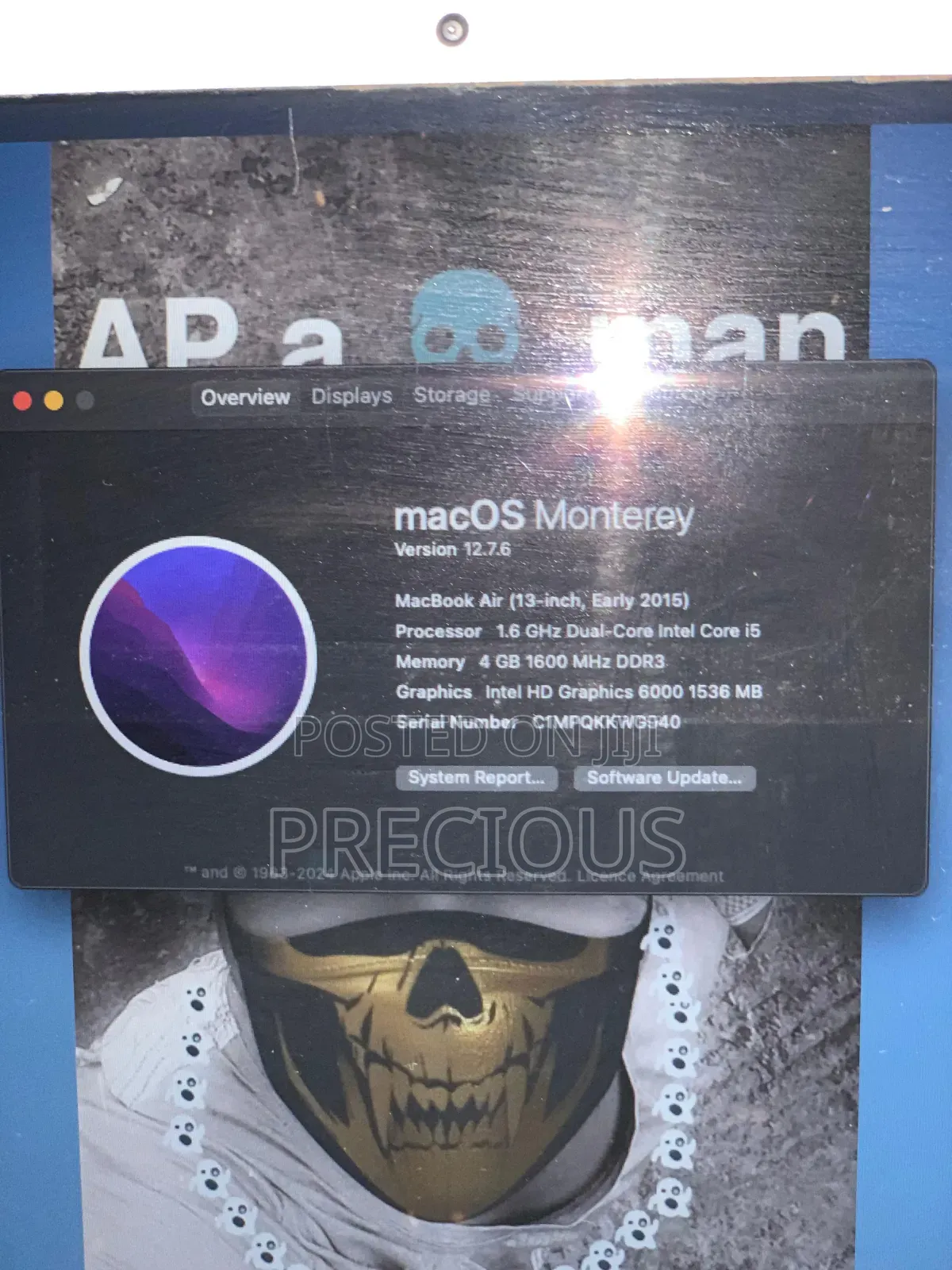 Laptop Apple MacBook 2015 4GB Intel Core i5 SSD 128GB