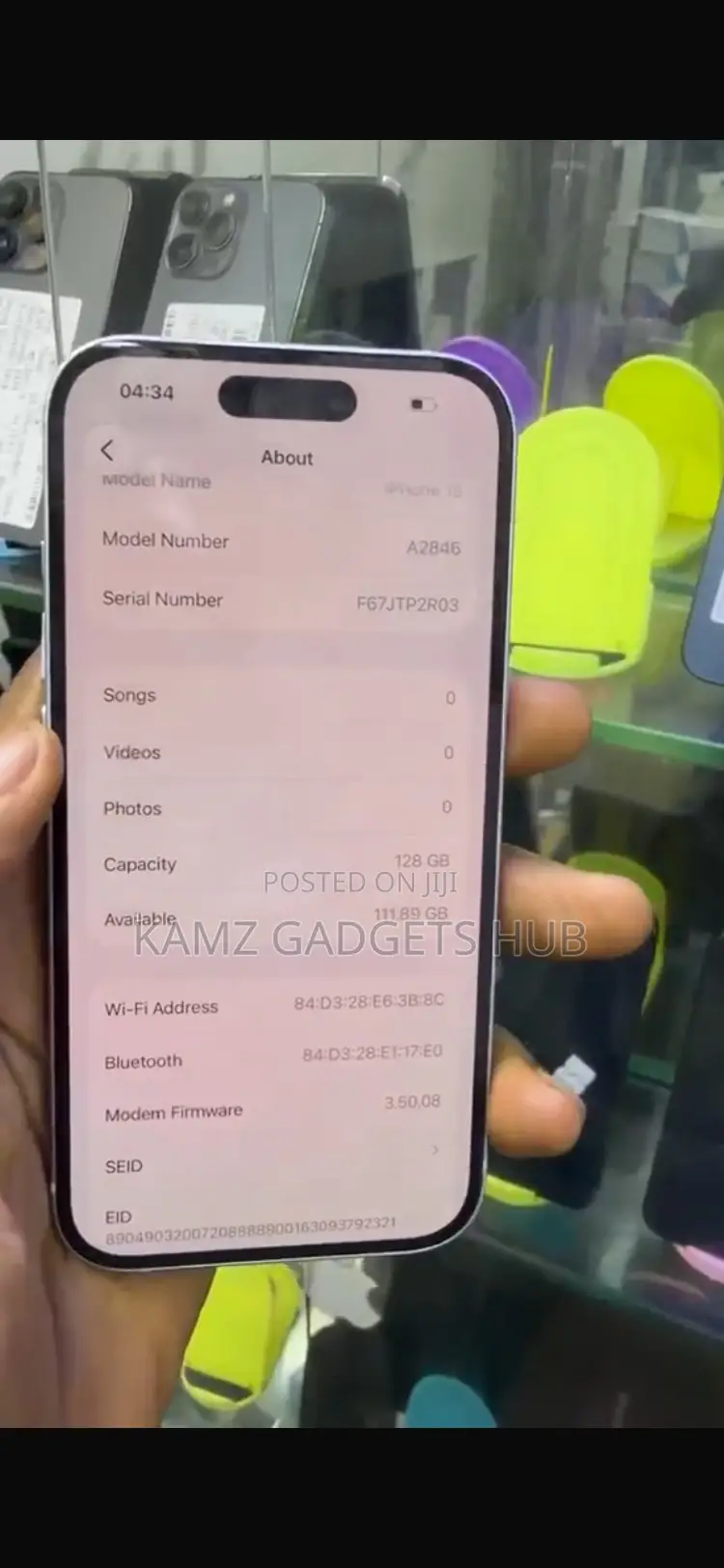 Apple iPhone 15 128 GB White