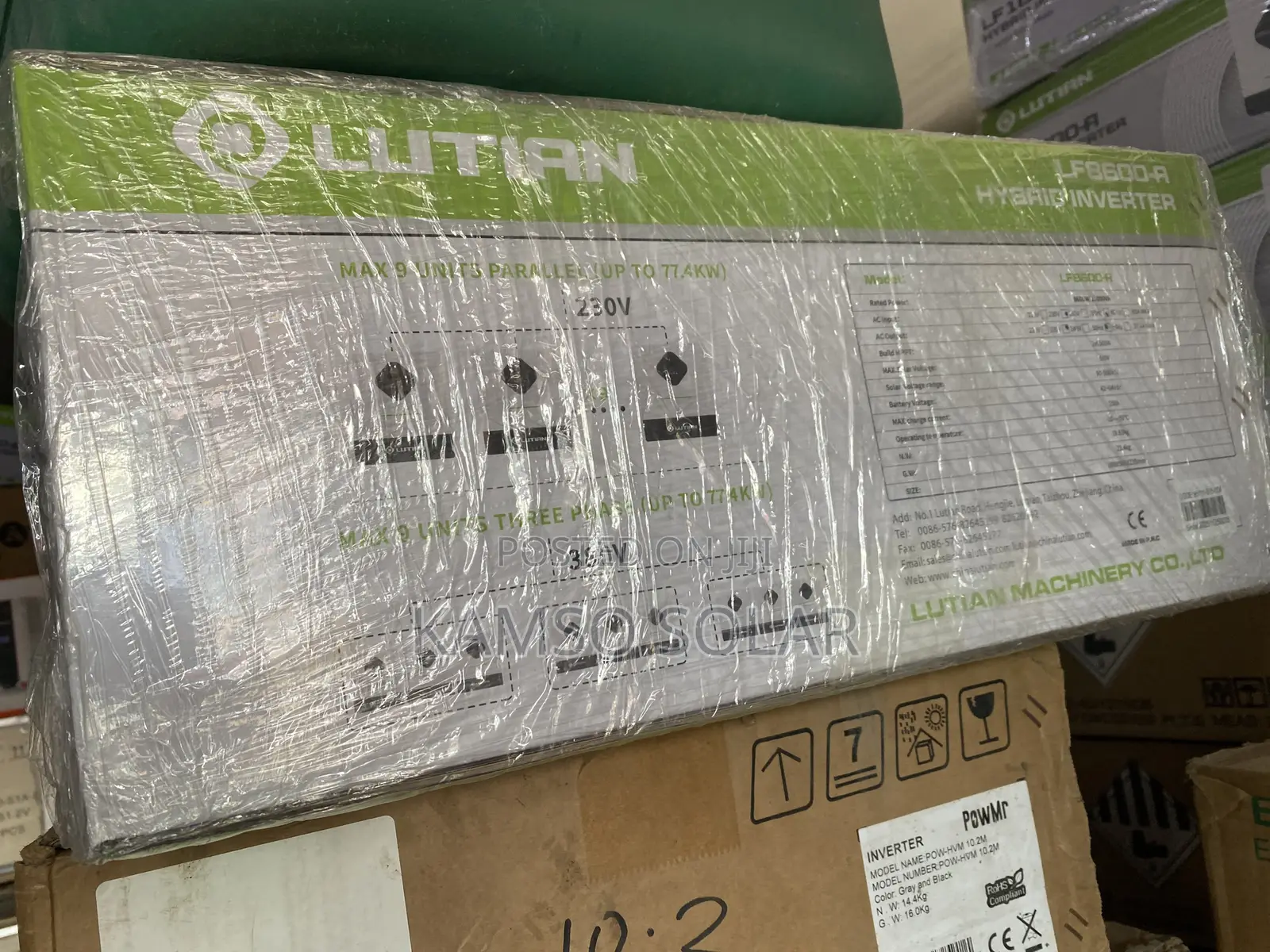 8600w 48v Lutian Hybrid Inverter