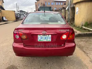 Toyota Corolla 2004 Red