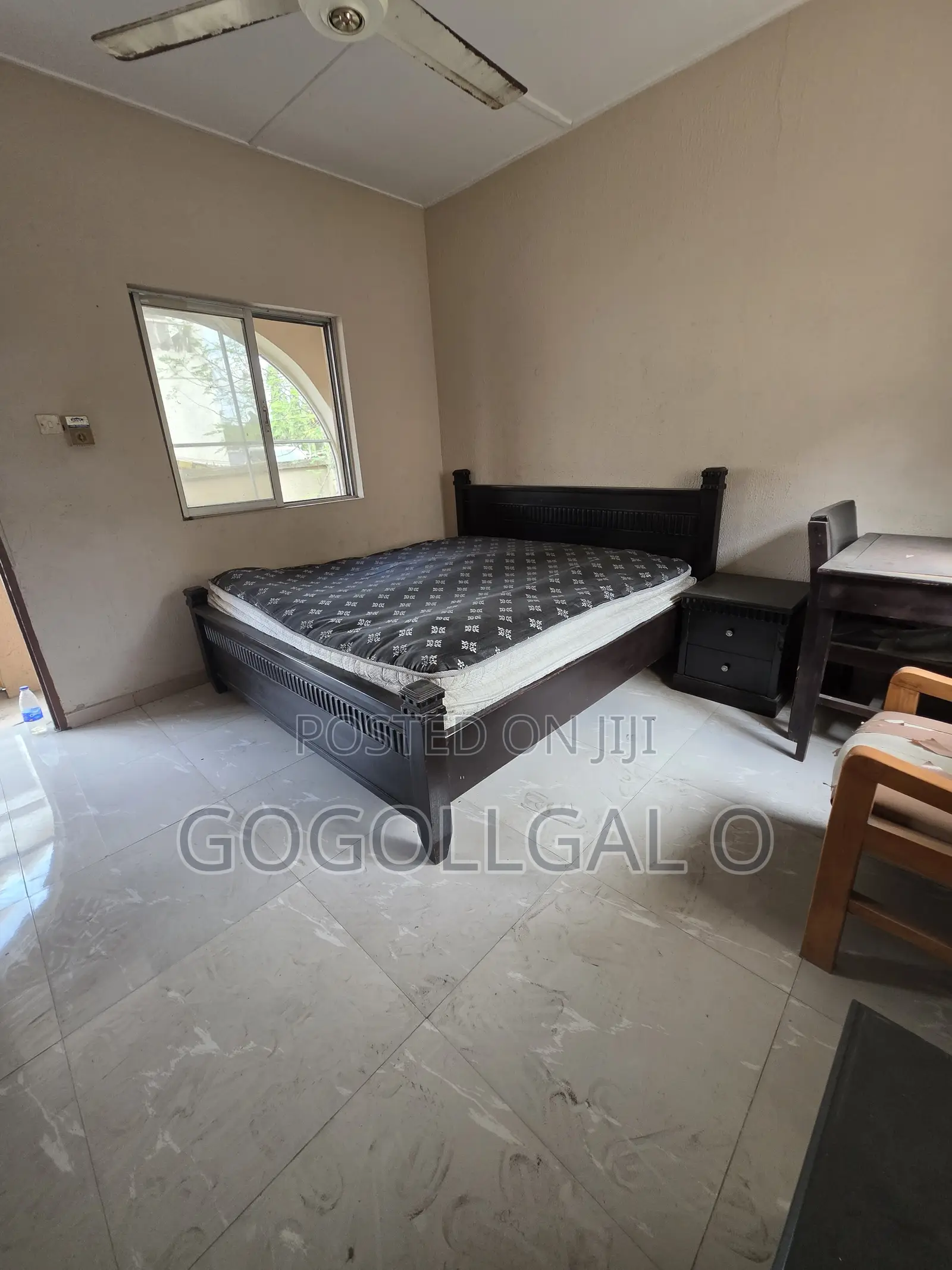 Bed Mattress Bedframe and Sidestools